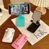 Soporte para Teléfono Móvil de Escritorio Perezoso Soporte Plegable Ajustable Multifuncional Universal para Transmisión en Vivo Tabletas Mesita de Noche