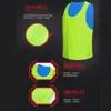 Chaleco de entrenamiento de malla de doble cara para fútbol, baloncesto, contador, equipo de construcción de equipos, chaleco deportivo, juego al aire libre