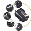 Bolsa para bicicleta Rzahu, bolsa para el tubo superior del manillar de la bicicleta de montaña, bolsa de gran capacidad para teléfono móvil, equipo de ciclismo