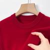 Suéter Tommy Genuino 100% Cachemir Puro Invierno Engrosado Suéter de Lana para Hombre Cuello Alto Medio Suéter de Punto para Base Ropa de Papá