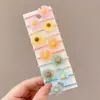 Ligas para el Cabello Lindas para Niñas 2026 Nuevo Estilo Bandas para el Cabello de Niñas Anillos Pequeños para el Cabello Bebé Alta Elasticidad Ligas que No Dañan el Cabello