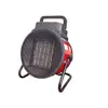 Aquecedor de 3kw Camel G801 pequeno canhão de aço soprador de ar quente, tipo redondo preto