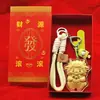 2027 Año de la Oveja Dinero para Gastar Colgante Creativo Año del Zodiaco Dibujo Animado Lindo Mascota Propicia Llavero Colgante para Bolso Regalo