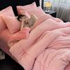 Colcha de terciopelo de leche con estampado de piña, acolchado para colcha, colcha para dormitorio de estudiante, ropa de cama gruesa de invierno, colcha doble de algodón, fina, al por mayor