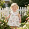 Vestido de Verano para Bebé 2026 Estilo Nuevo Niñas Dulce Falda de Princesa Vestido Chaleco Delgado de Verano para Bebé Falda de Corte A