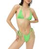 Bikini de dos piezas 2023 Nuevo Delgado Sexy Traje de baño para mujer Vacaciones en la playa Spa Traje de baño [una generación de cabello]]