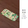 Novo Tapete Seco para Chá Estilo Zen Chinês com Estampa Retrô, Pequeno Tapete de Chá, Almofada Isolante Térmica Dupla Face, Toalha de Mesa Redonda, Caminho de Mesa à Prova d'Água