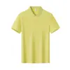 210g 32s Poliéster Algodão Stretch Camisa Polo Verão Gola Lapela Manga Curta Camiseta Camisa da Cultura Corporativa Bordado Estampa Logo