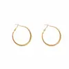 Pendientes de aro grandes exagerados, simples y elegantes, para mujer, estilo nicho de alta gama, pendientes populares de celebridades de internet, venta al por mayor directamente del fabricante