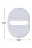 Almohadilla protectora para cerradura de puerta de coche, cojín amortiguador de puerta, pegatina anti-colisión engrosada para puerta de coche, cerradura de puerta universal de fibra de carbono