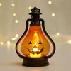 Decoraciones de Halloween, linterna de calabaza portátil para niños, adornos para jardín de infantes, barra, ambiente de terror, accesorios de diseño