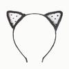 Bonito rendas orelhas de gato headband sexy headband feminino super fada cabelo pressionando acessórios de cabelo fornecimento direto da fábrica