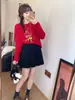 Falda corta de punto plisada, de cintura alta, adelgazante, estilo Miu para mujer, nueva colección otoño/invierno 2026, falda corta versátil de línea A, moderna