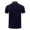 Nueva colección primavera-verano 2024 para hombre, polo de hilo de algodón, barras paralelas, camiseta de manga corta para hombre, camiseta para hombre y mujer, mismo estilo, imprimible, bordada