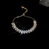 Pulseira Estrela Flor de Zircônia Super Brilhante, Moderna e Versátil, Pulseira Elegante, Luxo Leve Exquisito, Sensação de Alto Padrão, Joias Femininas para Atacado