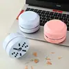 Aspiradora Recargable Pequeña de Escritorio Automática Portátil Mini Limpiador de Teclado de Goma para Confeti Máquina de Succión de Polvo