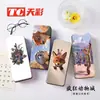 Estuche para Gafas de Caja de Hierro, Se Puede Imprimir con Logo, Portátil y Resistente a la Presión, Estuche para Gafas con Pintura en Spray de Dibujos Animados, Estuche de Moda para Gafas Ópticas