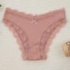 Ropa Interior Femenina Body Lencería Material Talle Bajo Sexy Encaje Algodón Entrepierna Bragas Venta al por Mayor Suministro de Comercio Exterior