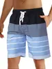 Pantalones de playa holgados europeos y americanos 2024, pantalones de surf de verano con estampado 3D de humo, pantalones cortos de moda para hombre