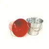 Velas en Lata Grandes y Pequeñas, Cubos de Chapa Galvanizada, Fábrica Personalizada, Cubos Pequeños con Tapas de Plástico PVC, Suministrados por Fabricantes