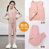 Chaleco para niños, ropa de invierno para niños y niñas, forro polar grueso, uniforme escolar, artefacto, chaleco cálido, chaleco interior para bebé