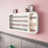 Estante de exhibición para salón de uñas, estante para esmalte de uñas, estante de pared, estante de almacenamiento, popular estante de exhibición para esmalte de uñas y gel, organizador