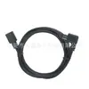 Cabo de Dados Android OEM Micro Lado Curvo Macho para Fêmea Reto Cabo de Dados de Carregamento Adaptador de Disco Rígido Móvel