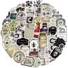 50 Pegatinas Creativas de Pociones Góticas Transfronterizas Pegatinas para Taza de Agua Decoración de Computadora DIY Pegatinas Impermeables Pegatinas Personalizadas