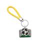 Llavero de cuerda trenzada creativa de la serie de fútbol de Amazon, accesorio colgante creativo para coche de Shein, llavero de tejido