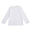 Grande Promoção Camiseta Não Retornável para Crianças Gordas Manga Longa Primavera e Outono Estilo Básico Versátil Tamanho Médio e Grande Roupas Infantis para Meninos Roupas Infantis para Meninos Camiseta de Base
