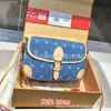 25 Novas Bolsas Femininas Jeans Jeans Presbiópica Baguete Bolsa de Ombro Bolsa Feminina Moda Casual Versátil Bolsa de Axila Bolsa Transversal