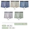 Ropa Interior de Hielo de Seda para Hombre de Verano Calzoncillos tipo bóxer de Moda de Nailon de Hielo de Seda para Hombre Serie de Tallas Estándar Europeas Modificado 2
