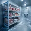 Jd Jinde Tienda de Estanterías Ecológicas Estanterías Ecológicas de Cuatro Niveles Estanterías para Congeladores de Cocina de Hotel Almacenamiento en Frío Nunca se Oxidan