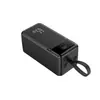 Batería externa para portátil de alta potencia 65W con carga rápida PD transfronteriza, 50000mAh de gran capacidad, fuente de alimentación móvil 30000mAh