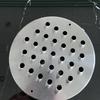 Lavabo para ensalada de acero inoxidable 304 engrosado con asa y escala, lavabo de cocina para hornear de silicona con fondo antideslizante, cuenco para huevos