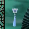 Borla de Mariposa Bordada de Doble Cara de 8 cm Materiales Hechos a Mano DIY Accesorios Estilo Chino Belleza Niño Ropa Broche Colgante