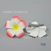 Pin de Flor de Plumeria Artificial de Espuma de 5 cm Accesorio para el Cabello Estilo Vacaciones Tropicales Decoración para Vestido Infantil