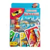Cartas de Juego Uno Versión en Inglés Comercio Exterior Transfronterizo Juego de Mesa Cartas Cartas Uno Juegos de Fiesta Entretenimiento Fabricante de Póker Venta al por Mayor