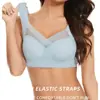 Sujetador Deportivo sin Costuras Estilo Chal Talla Grande Transfronterizo Estilo Europeo y Americano Sujetador de Seda Helada Push-Up Tube Top