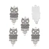 Accesorios de Joyería de Aleación DIY Colgante de Búho Accesorios de Colgante para Pulsera de Aleación Retro Venta al por Mayor D154