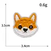 Gran Venta Bordado por Computadora Adhesivo Termofusible Tela para Bordar con Plancha Pegatina Animales de Dibujos Animados Conejo Cachorro Cerdo Cerdo Parche Pegatina Decorativa