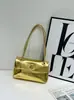 Bolso de Hombro Tipo Sobre Nuevo Retro Transfronterizo para Mujer, Nuevo Bolso de Axila Plegado con Nudo, Bolso Cruzado de Moda de Gama Alta para Viajes Diarios