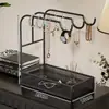 Suporte de Exibição para Pulseiras de Contas Rack de Joias Cabide de Armazenamento para Pulseiras e Colares Suporte para Colocar Relógios Brinquedos Antigos Rack de Armazenamento para Decoração de Mesa