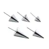 Studs para Cejas y Anillos para Nariz de Nuevo Estilo Transfronterizos Tipo Tornillo, Joyería de Piercing Personalizada, Accesorios de Púa con Rosca Externa de Aleación de Titanio F136