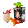 Regalos de Cumpleaños para Niños y Niñas Huevos de Dinosaurio Cáscara Rota Remojados en Agua para Crecer Más Huevos que Eclosionan Juguetes Artificiales Educativos