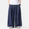 Pantalones Rectos Retro Estilo Japonés de Trabajo Americano Ligeros de Talla Grande para Hombre Tendencia Sueltos de Pierna Ancha Verano 2026