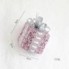 Esfera Rosa de Navidad Bola de Burbujas Decoración para Árbol de Navidad Colgante de Navidad Decoraciones Navideñas DIY Estrella para la Punta del Árbol Colgante