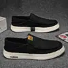 Nuevos zapatos de hombre de suministro transfronterizo, zapatos casuales sin cordones, ligeros, cómodos, transpirables, zapatillas de lona de moda