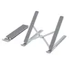 Soporte de aleación de aluminio Z49 para computadora portátil, plegable, de enfriamiento, de aleación de aluminio, portátil, elevable, de almacenamiento