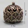 Fogão Boshan Retrô, Queimador de Incenso de Ponta de Dedo Dragão e Fênix, Queimador de Incenso Criativo Torre de Incenso, Queimador de Incenso Auspicioso, Ornamentos Zen para Casa